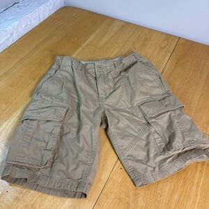 Gap Kids Shorts Boys, Size 12 Husky Khaki  Cargo Shorts, Pockets
